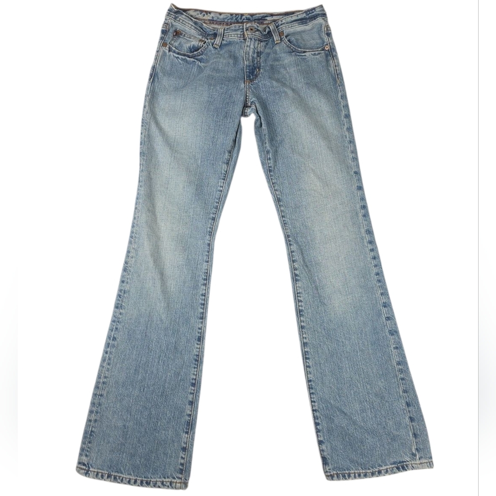 Ralph Lauren Polo Jeans Low Rise Modern Bootcut Pants Women's Size 6x34 Blue